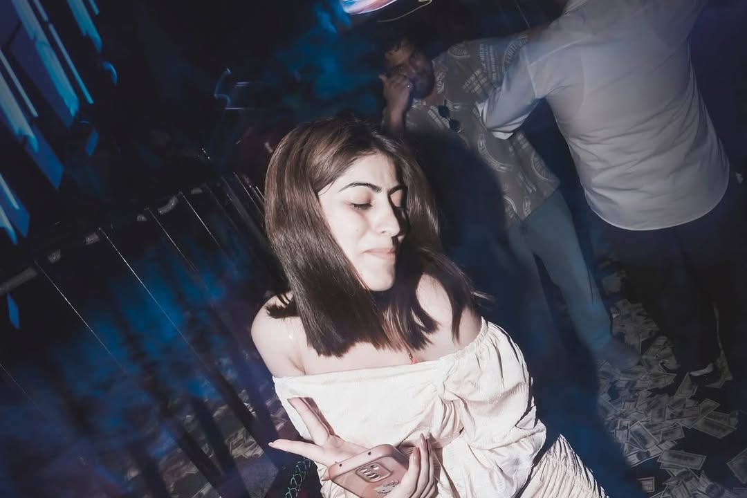 Crowd enjoying DJ night at best night club in Zirakpur