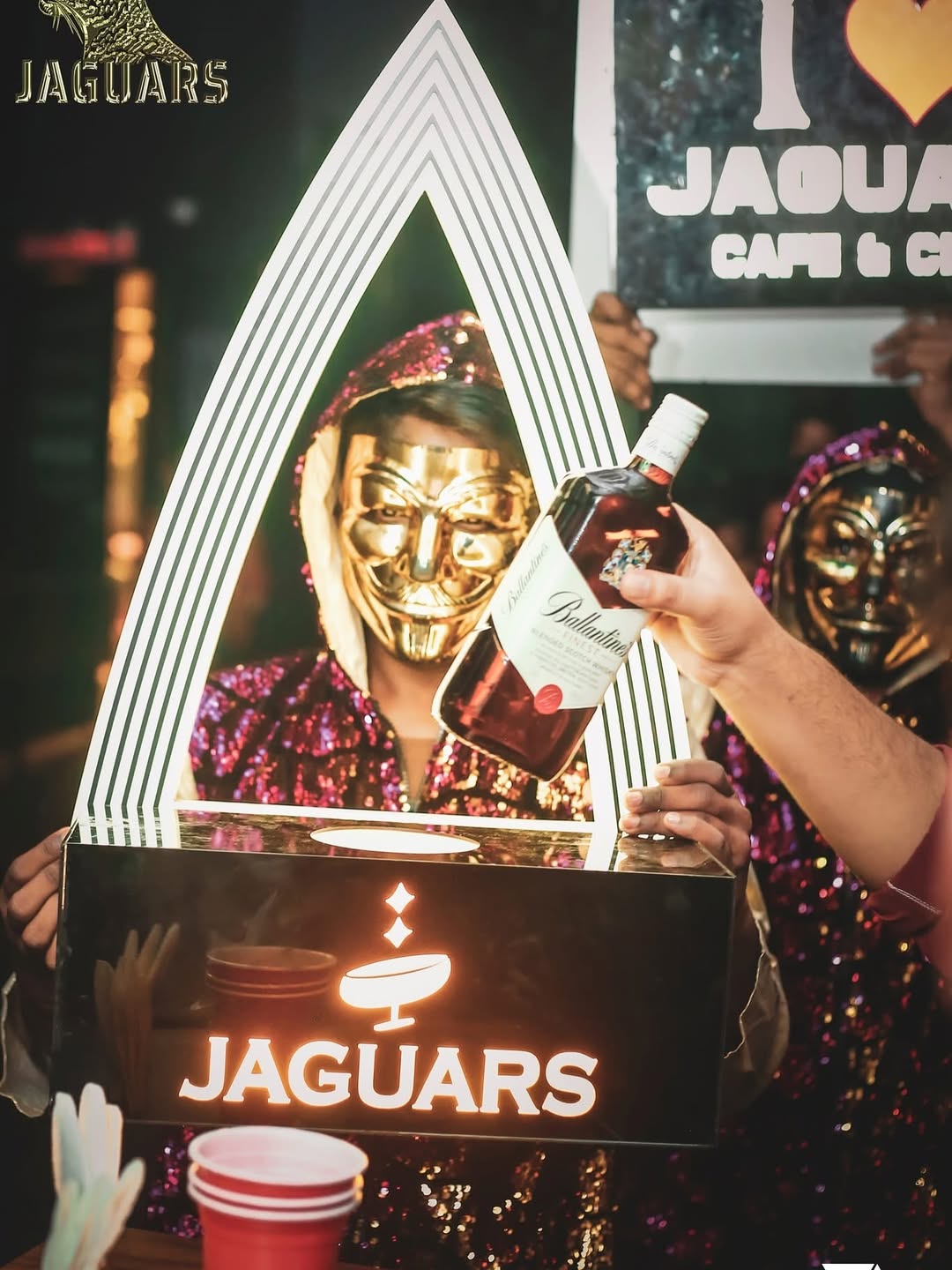 Cocktails and mocktails served at Jaguars Cafe & Club bar